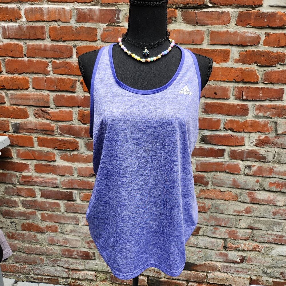 Violet Lavender Adidas tank